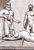 Slave training - a toothless pig gives a nice blow job for sure by Badia